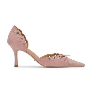 Tony Bianco Safari Pink Suede Heels